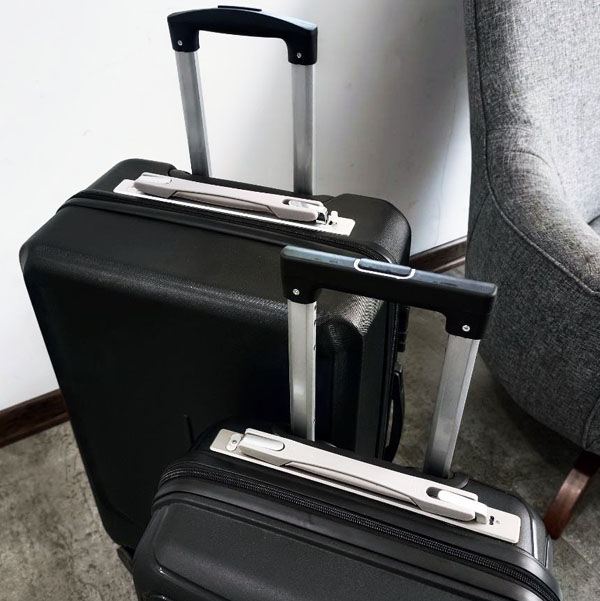 Trolley with weight scale handle